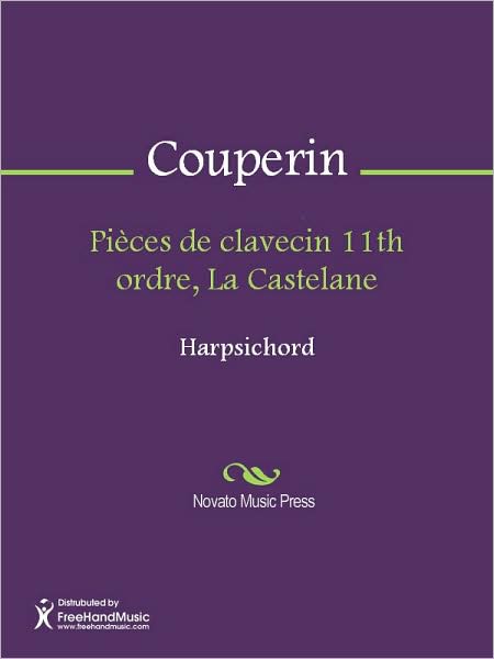 Pieces de clavecin 11th ordre, La Castelane