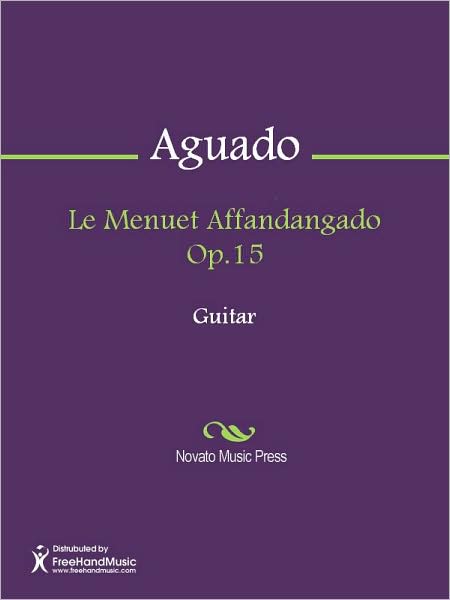 Le Menuet Affandangado Op.15