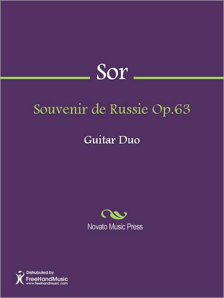Souvenir de Russie Op.63