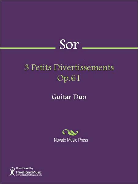 3 Petits Divertissements Op.61