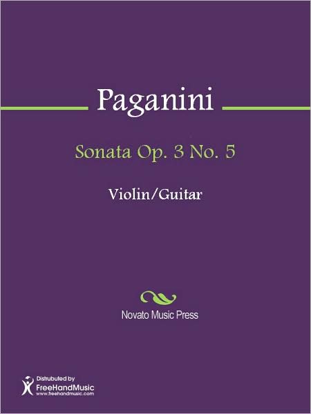 Sonata Op. 3 No. 5