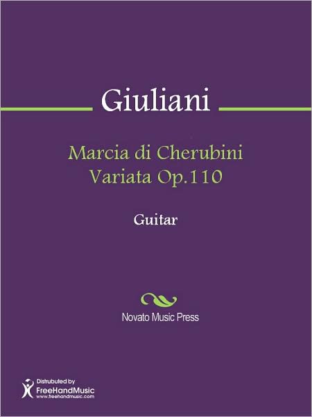 Marcia di Cherubini Variata Op.110