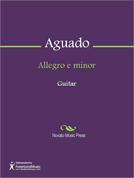 Allegro e minor