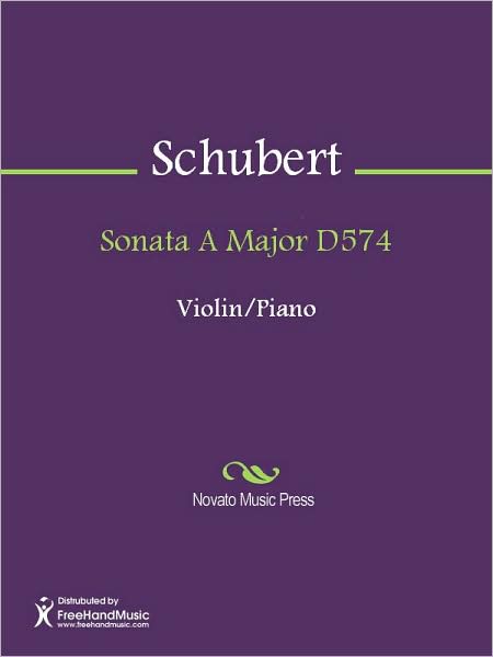 Sonata A Major D574