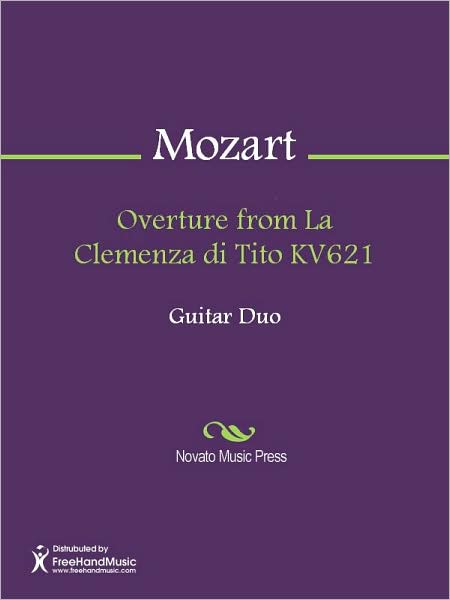 Overture from La Clemenza di Tito KV621