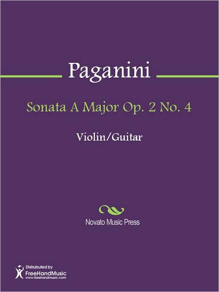 Sonata A Major Op. 2 No. 4