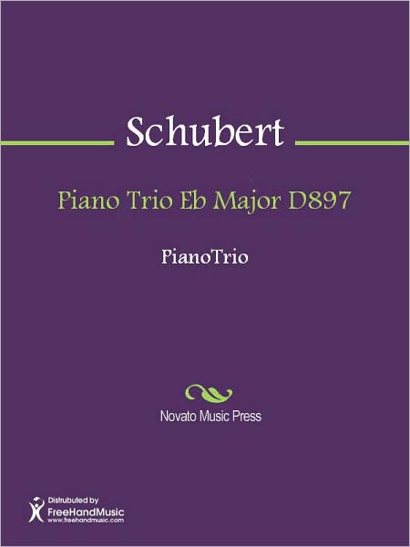 Piano Trio Eb Major D897