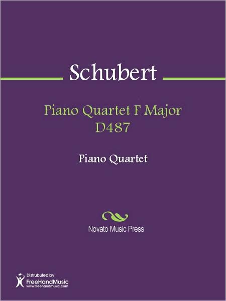 Piano Quartet F Major D487