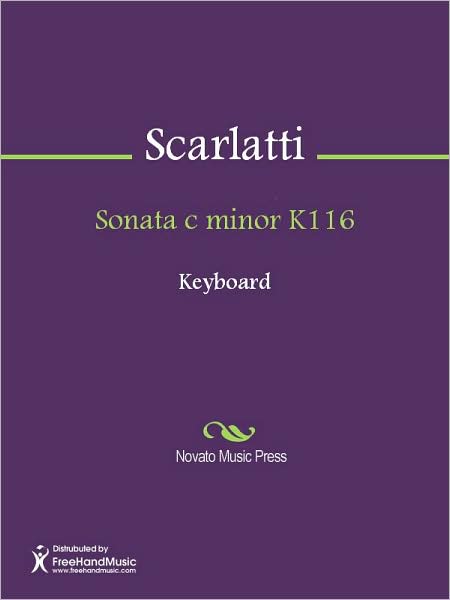 Sonata c minor K116