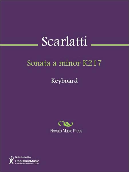 Sonata a minor K217