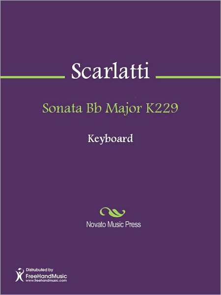 Sonata Bb Major K229