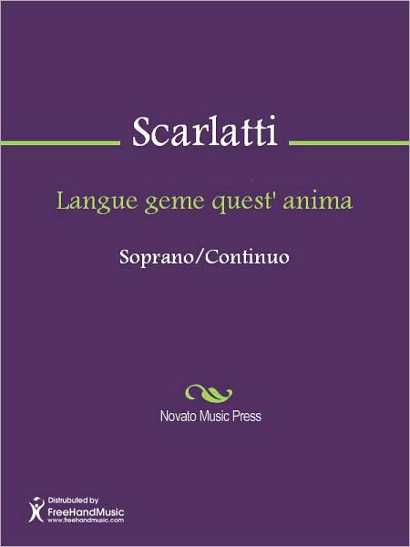 Langue geme quest' anima