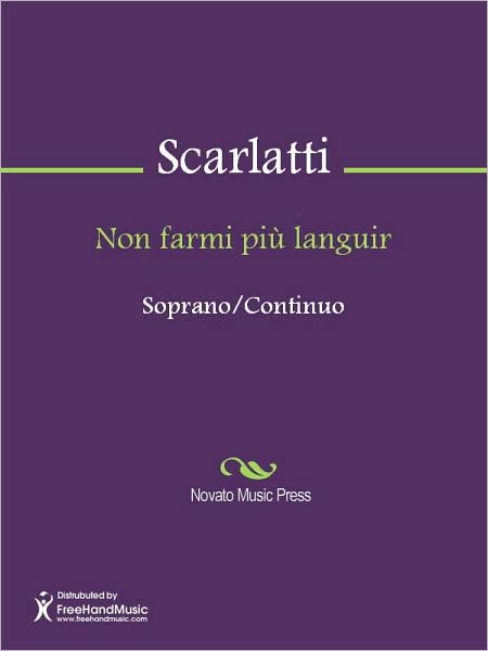 Non farmi piu languir
