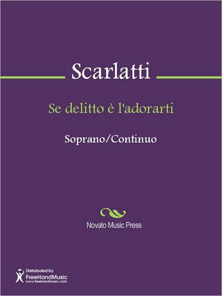 Se delitto e l'adorarti
