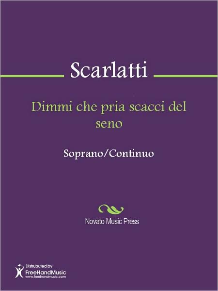 Dimmi che pria scacci del seno