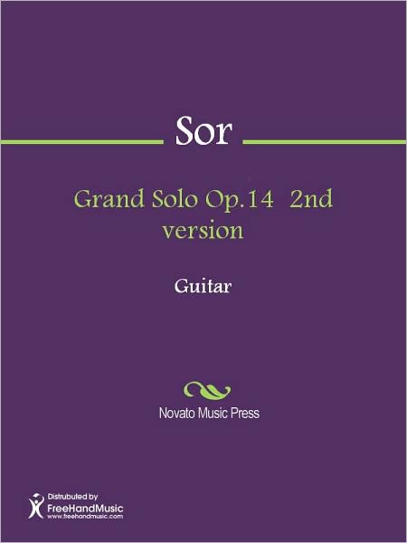 Grand Solo Op.14 2nd version