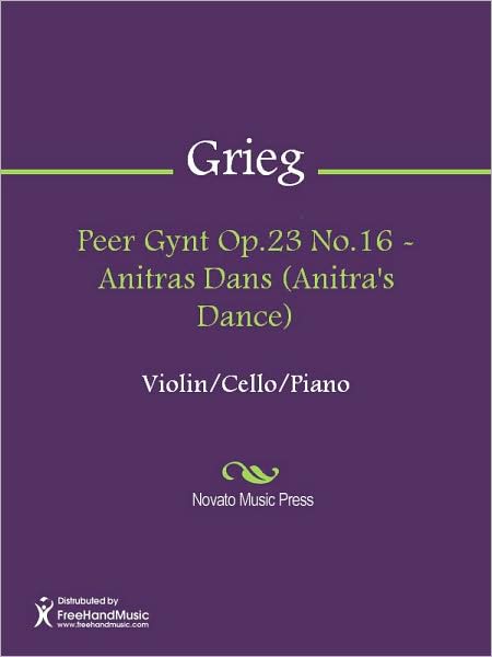 Peer Gynt Op.23 No.16 - Anitras Dans (Anitra's Dance)