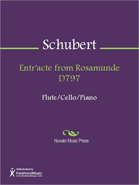 Entr'acte from Rosamunde D797