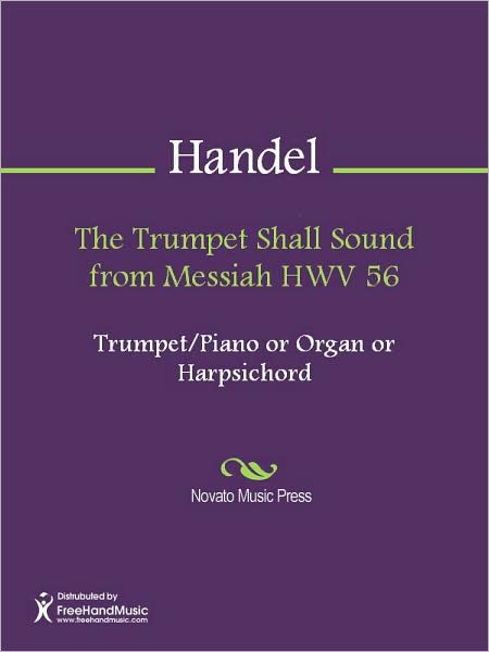 The Trumpet Shall Sound from Messiah HWV 56