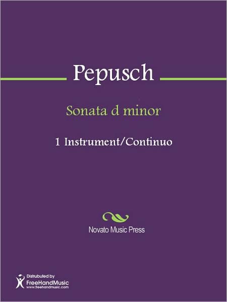 Sonata d minor