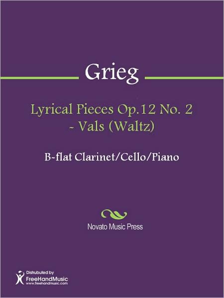 Lyrical Pieces Op.12 No. 2 - Vals (Waltz)