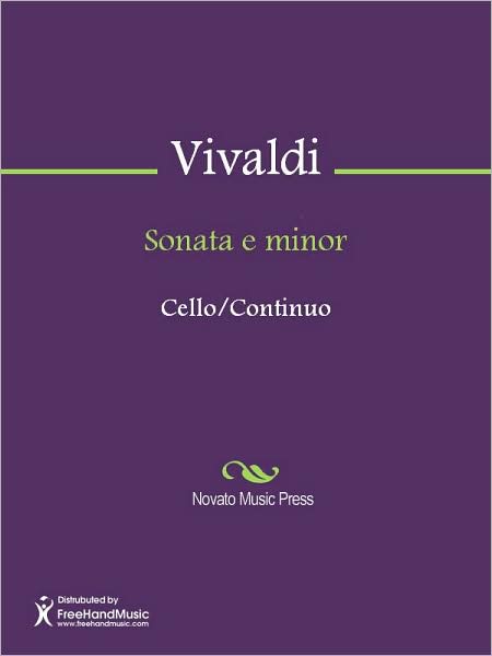 Sonata e minor