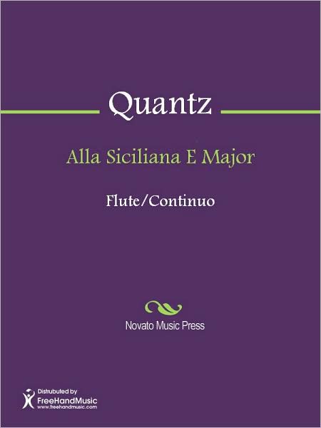 Alla Siciliana E Major
