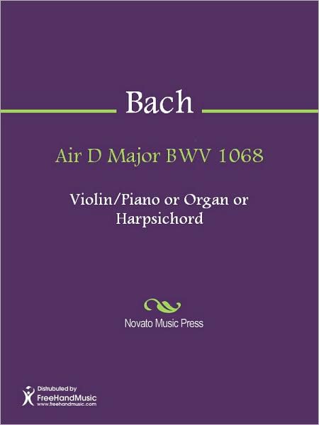 Air D Major BWV 1068