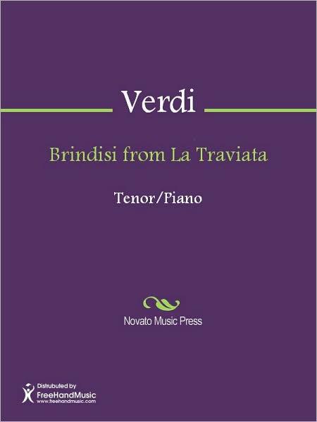 Brindisi from La Traviata