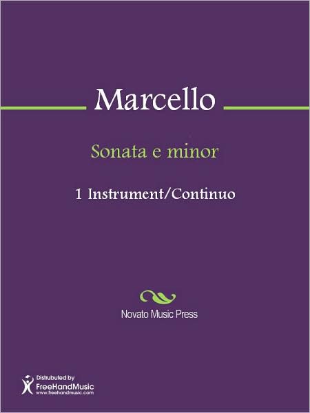 Sonata e minor