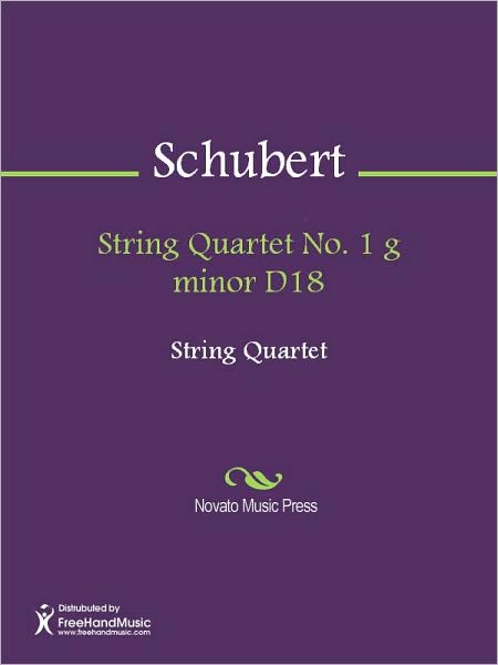 String Quartet No. 1 g minor D18