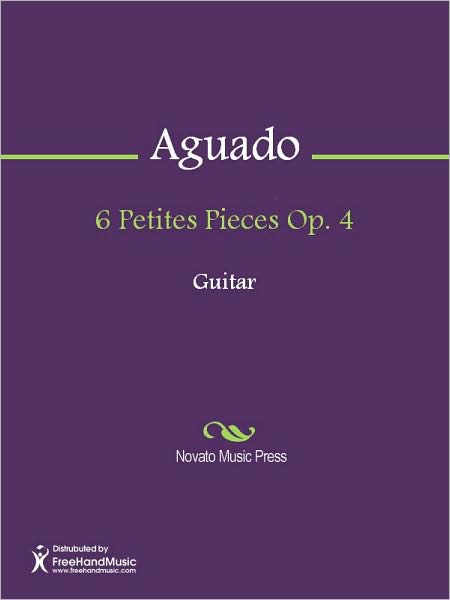 6 Petites Pieces Op. 4