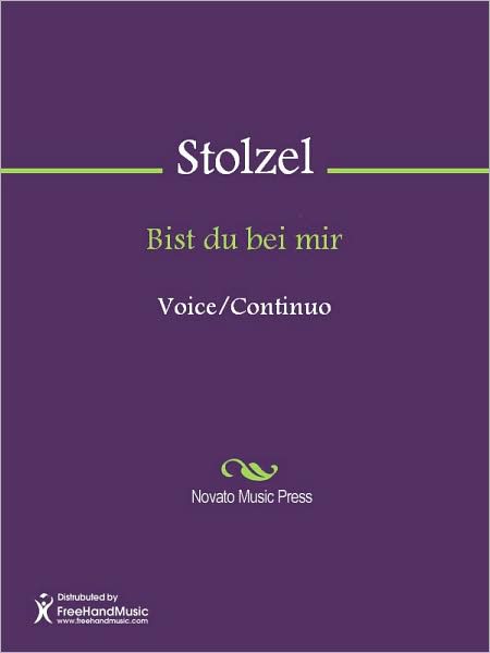 Bist du bei mir
