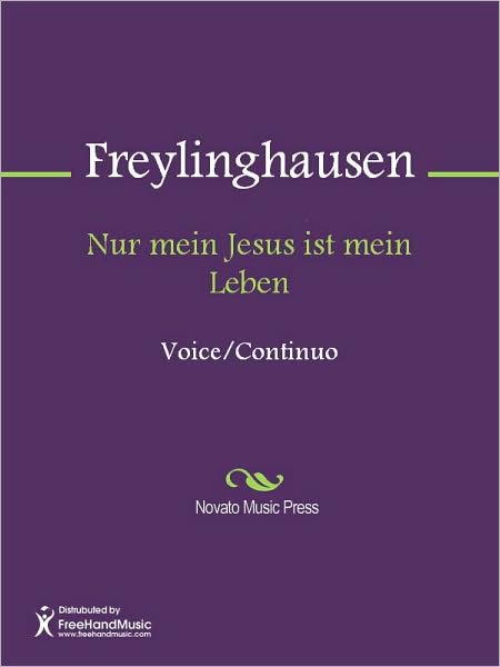 Nur mein Jesus ist mein Leben