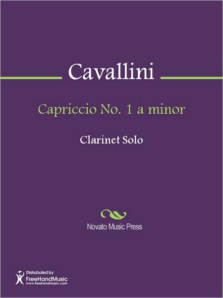 Capriccio No. 1 a minor