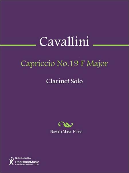 Capriccio No.19 F Major