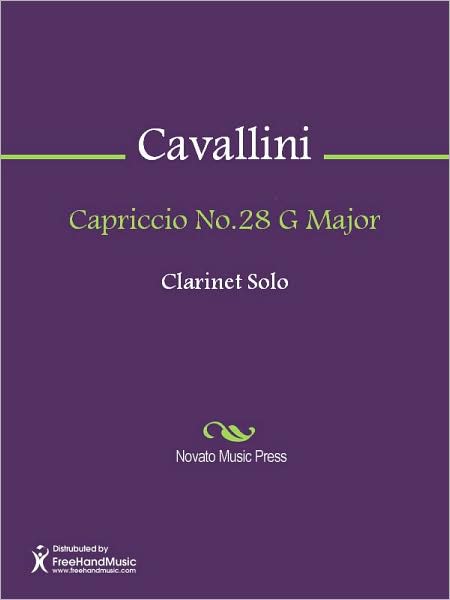 Capriccio No.28 G Major