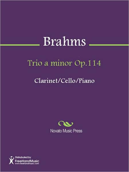 Trio a minor Op.114