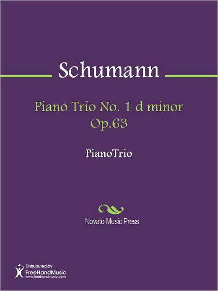 Piano Trio No. 1 d minor Op.63