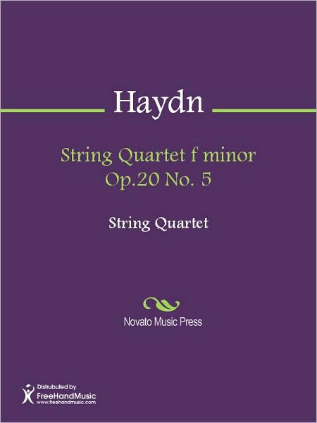String Quartet f minor Op.20 No. 5