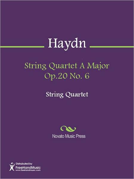 String Quartet A Major Op.20 No. 6