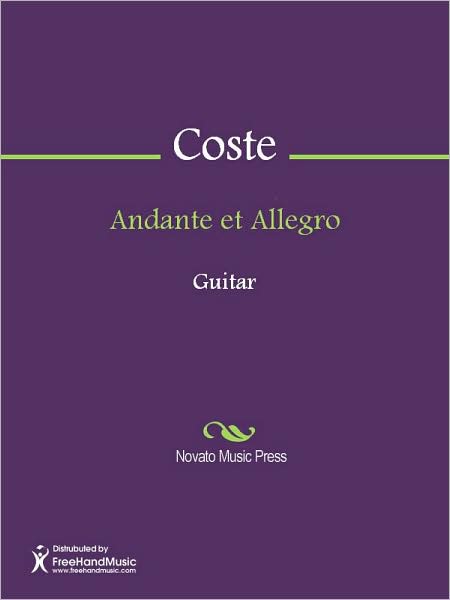 Andante et Allegro