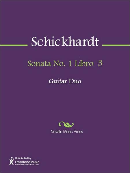 Sonata No. 1 Libro 5