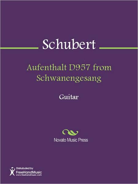 Aufenthalt D957 from Schwanengesang