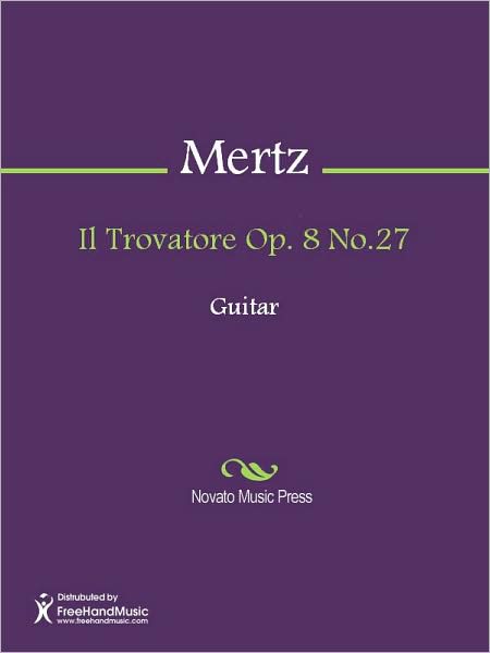 Il Trovatore Op. 8 No.27