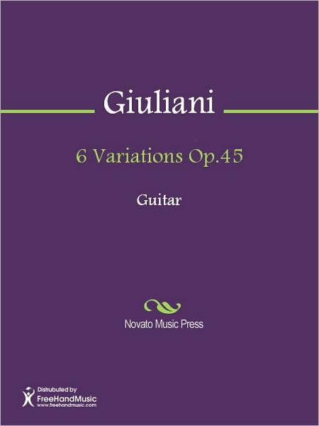 6 Variations Op.45