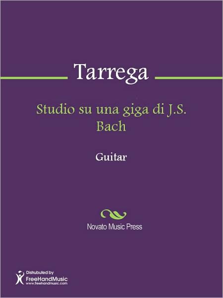 Studio su una giga di J.S. Bach