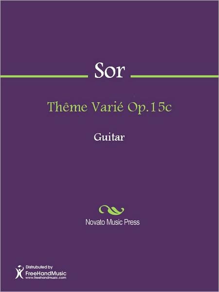 Theme Varie Op.15c