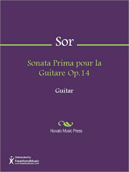 Sonata Prima pour la Guitare Op.14