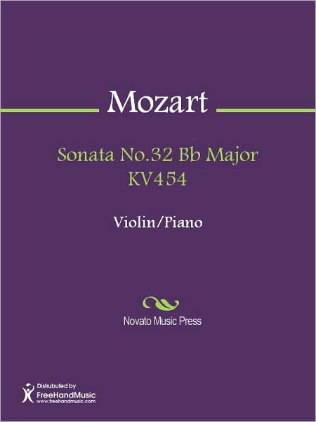 Sonata No.32 Bb Major KV454
